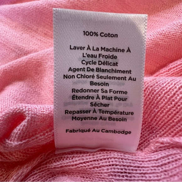 Talbots Lightweight Sweater Women’s Size Large Pink - Picture 14 of 14